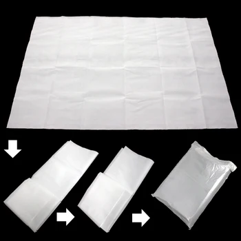 

72-150 Inches 16:9 White Simple Portable Folding Non Woven Material Fabric Projection Screen for Any HD 3D Movie Projectors