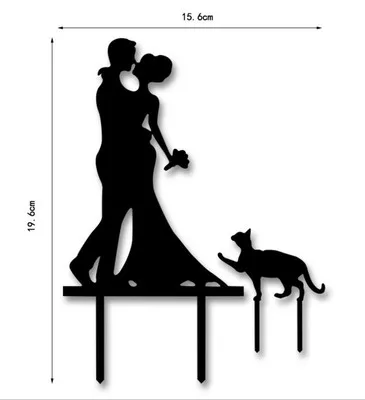 Несколько стилей Любовь Семья акриловый торт флаг Topper Mr & Mrs Свадебные флажки для