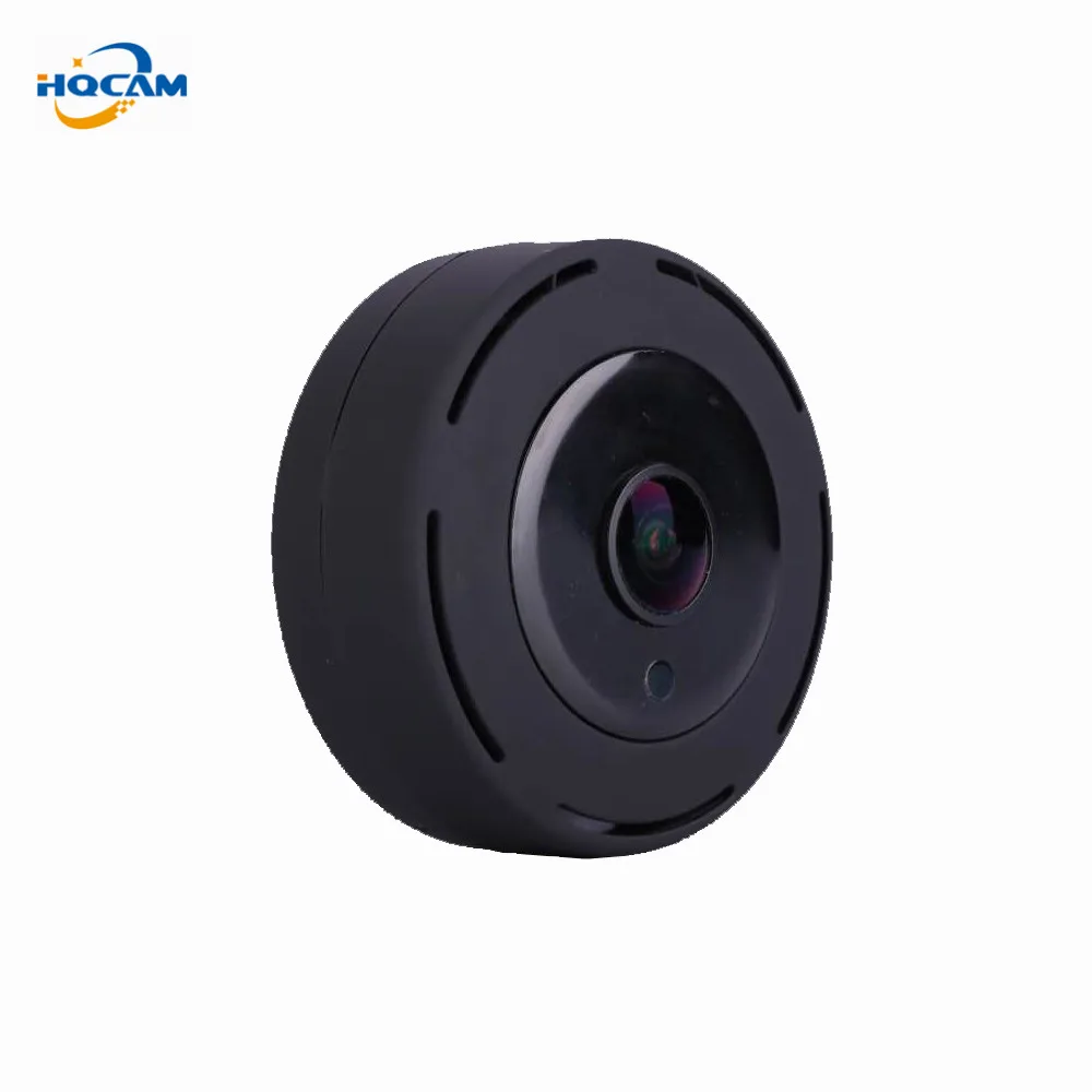 

HQCAM 1080P 180 Degree smart IPC Wireless IP Fisheye Camera Support Two Way Audio P2P wifi camera Cctv mini IP camera Wide Angle