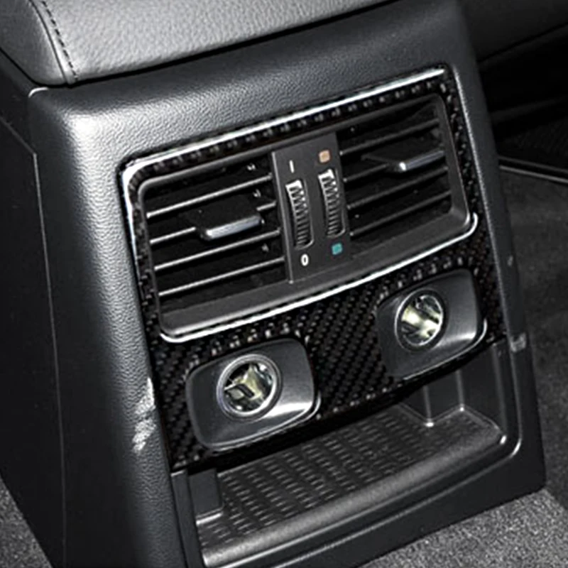 Для bmw e90 e92 e93 внутренняя отделка из углеродного волокна кондиционер CD панель