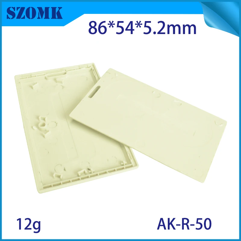 szomk IC card reader plastic enclosure for electronics project plastic sensor junction box distribution box instrument case plastic housing for pcb (16)