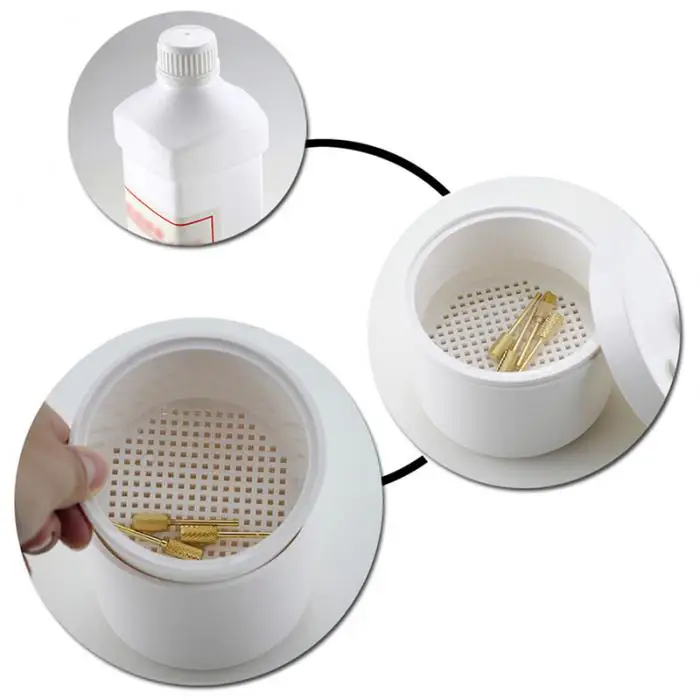 Инструменты для дизайна ногтей Очиститель высокотемпературная дезинфекция стерилизатор коробка Маникюрный Инструмент стерилизация чаша