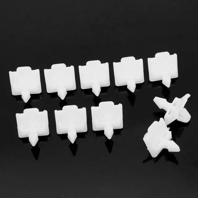 10pcs Car Side Door Moulding Trim Clips For Mercedes W124 E Class W201