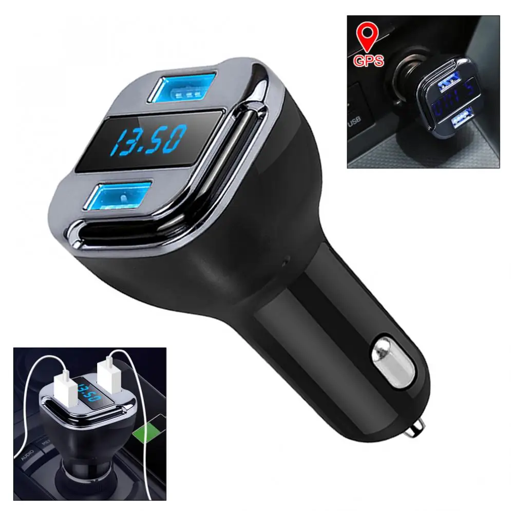 Universal Car USB Charger Quick Charge Mobile Phone Charger 2 Port USB