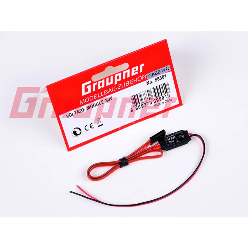 Graupner VM80 модуль возврата напряжения поддерживает до 80 в обратное напряжение для