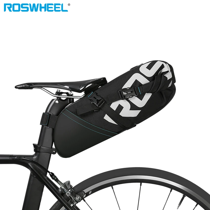 

ROSWHEEL bike bag bicycle saddle bag pannier cycle cycling mtb bike seat bag bags accessories 2017