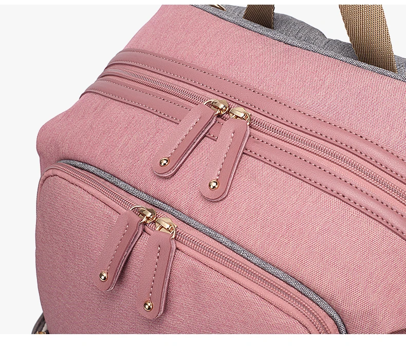New Mummy Diaper Bag Usb Large Capacity Maternity Backpack Waterproof Travel Baby Stroller Bag For Mom Multifunctional Nappy Bag (34)