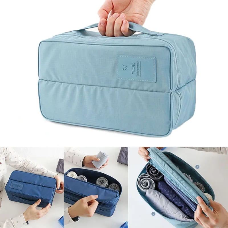 

Meltset Multifunctional Travel Bag Clothing Underwear Socks Storage Bag Organizer 6 Colors Portable Waterproof Sorting Pouch