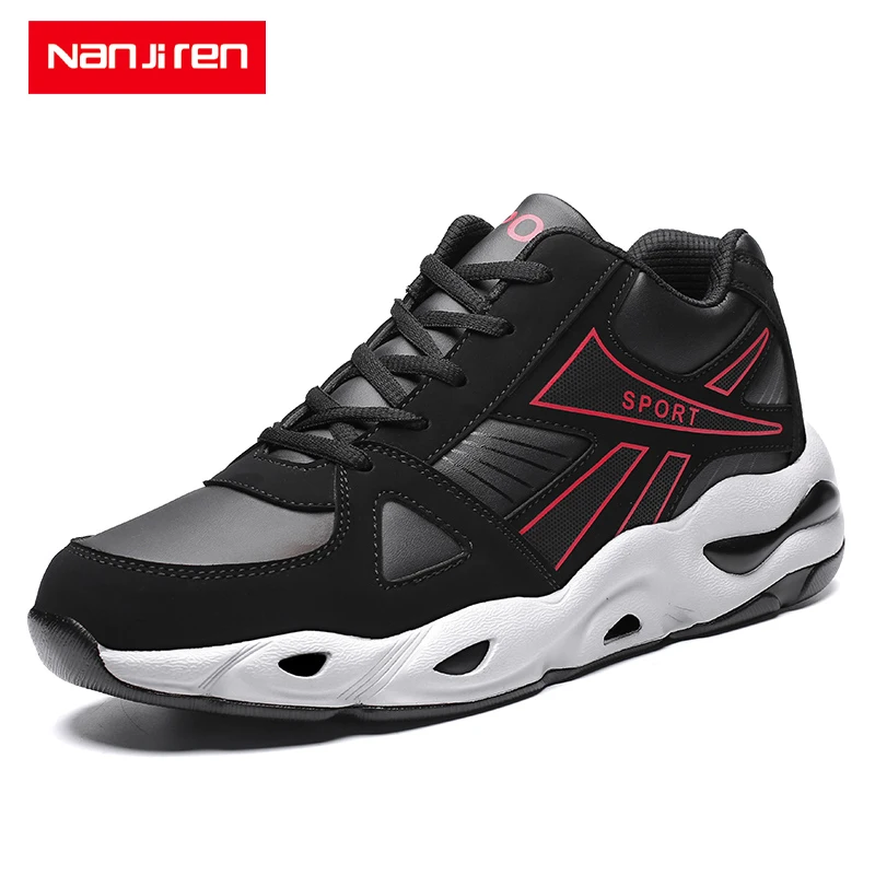 

Nanjiren Men's Shoes Cushion Breathable Casual adult Shoes Fashion Trend Wild Men's Sneakers