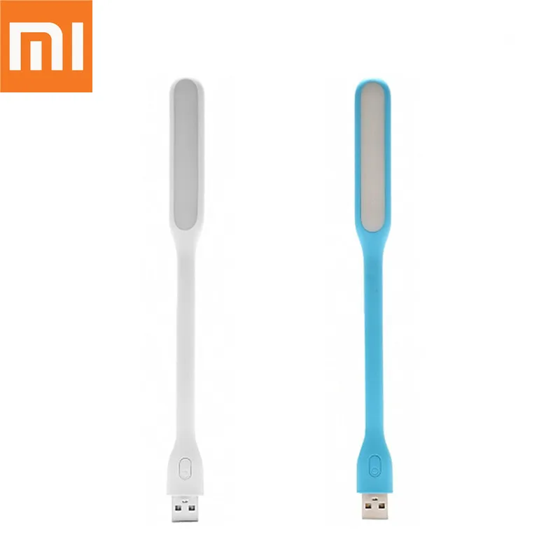 Xiaomi Mijia USB светодиодный светильник с переключателем 5 уровней яркости USB для внешнего аккумулятора ноутбука портативный светодиодный светильник