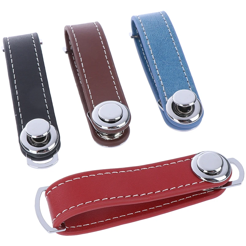 

Car Key Pouch Bag Case Wallet Holder Chain Key Wallet Ring Collector Housekeeper EDC Pocket Key Organizer Smart Leather Keychain