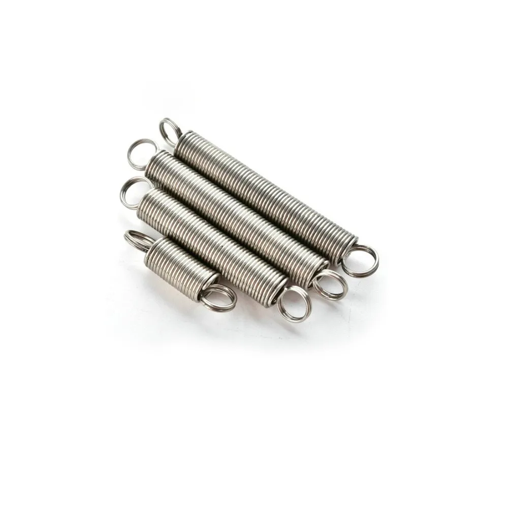10pcs extension spring 304 stainless steel tension springs electrical