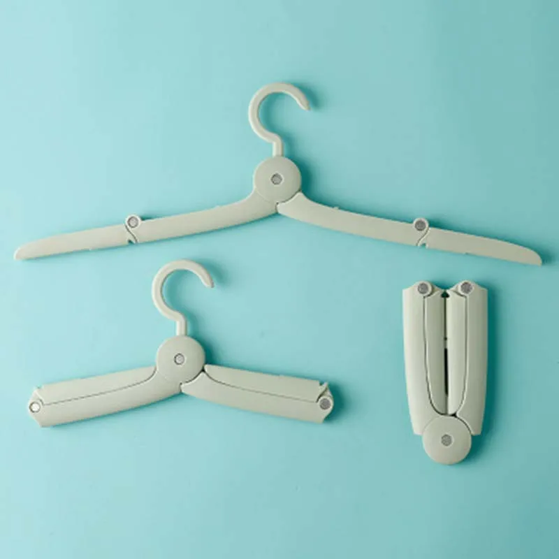 Folding Portable Travel Clothes Hanger Multifunctional Telescopic