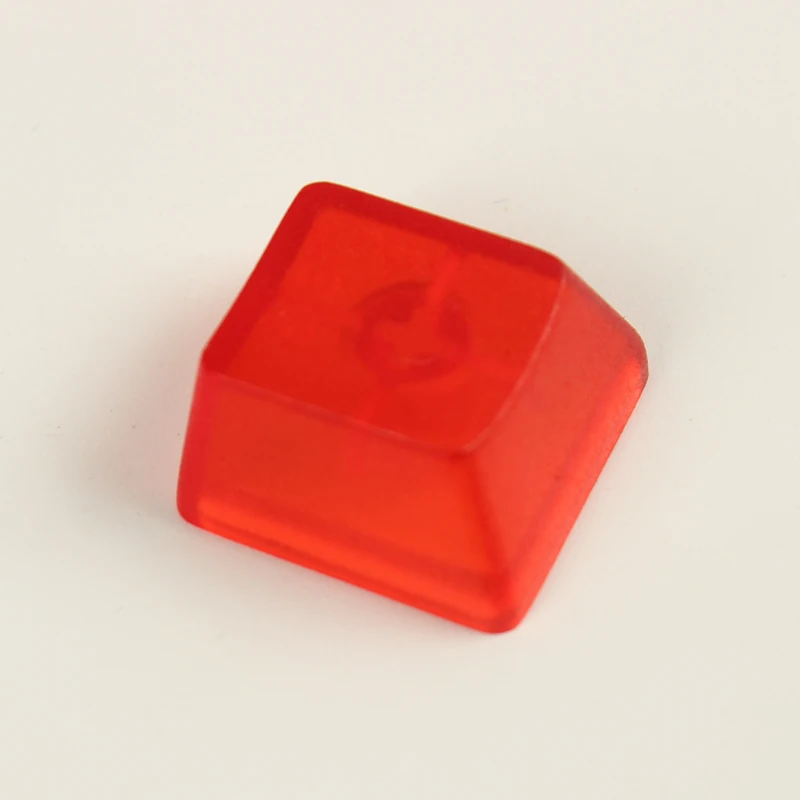 Abs Translúcido Keycaps para Teclado Mecânico Clear Keycaps Preto Vermelho Azul Atacado - Imagem 3