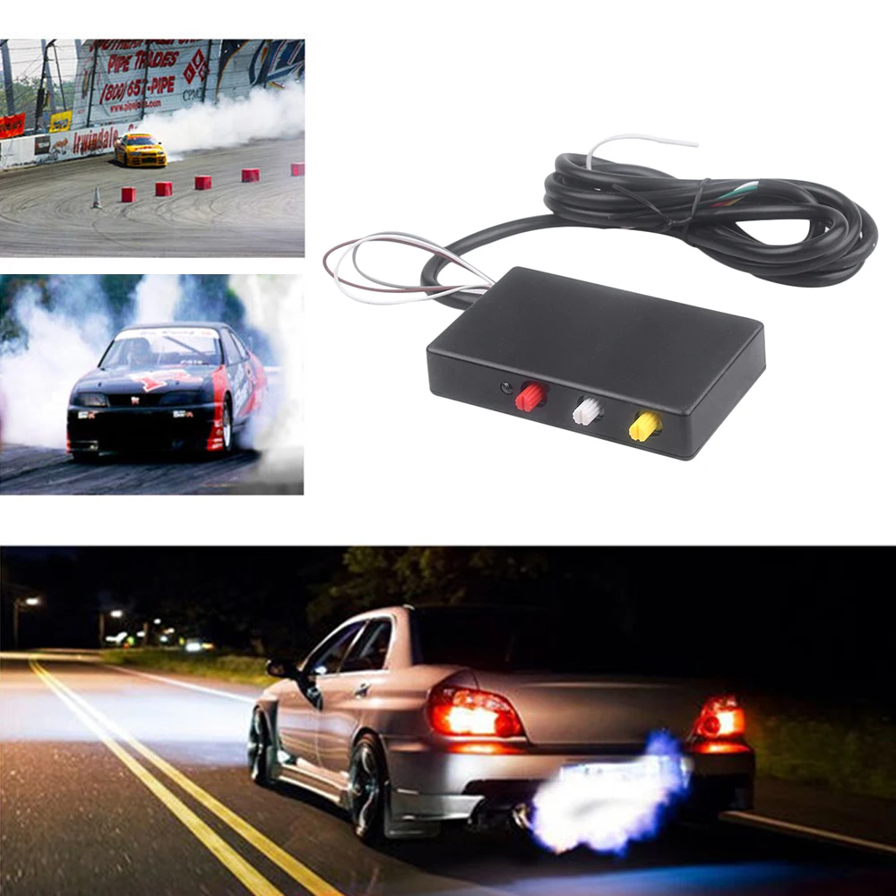 

Car Ignition Rev Limiter Launch Control Fire Controlle Exhaust Flame Thrower Kit Chip Drift Fire Shooting Exhaust Accessories