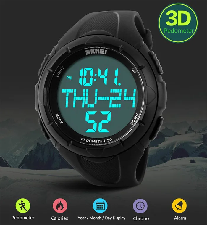 skmei pedometer 3d manual
