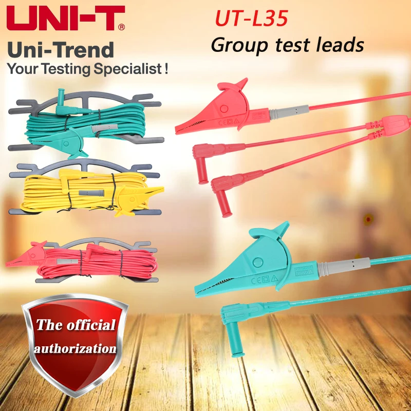 

UNI-T UT-L35 combination test line UL approved wire for UT521, UT522, UT572