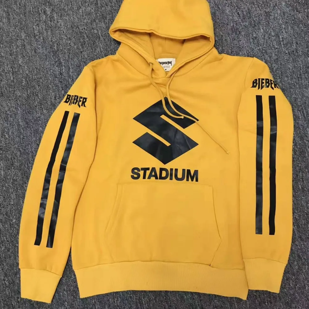 yellow stadium hoodie
