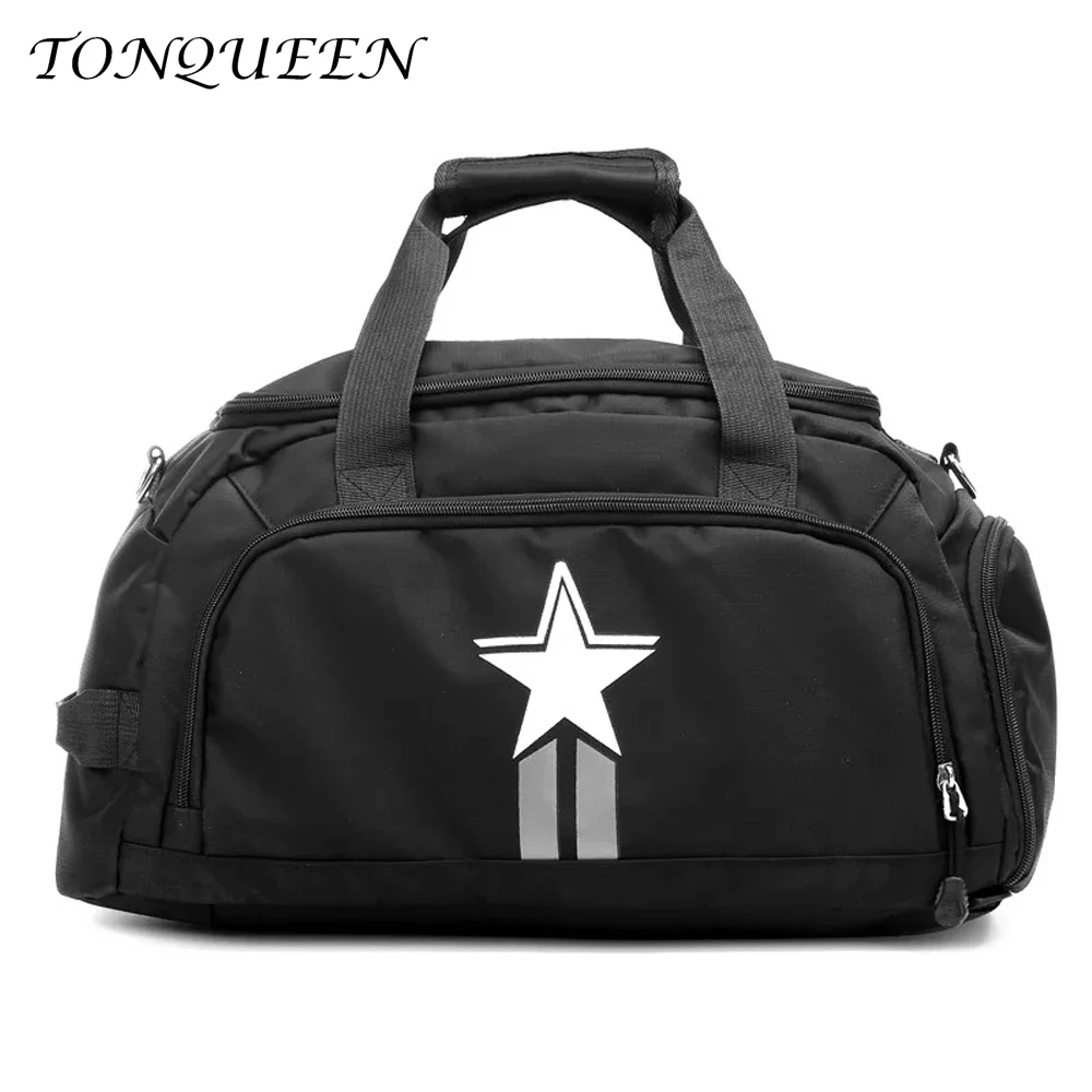 Large Capacity Nylon Sports Bag GYM Bag for Men Women Fitness Outdoor