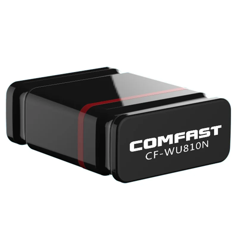 Comfast Mini 150 Мбит/с USB WiFi адаптер 802,11 b/g/n Wi-Fi ключ беспроводной сети LAN карта для ПК настольный приемник с CD-драйверами