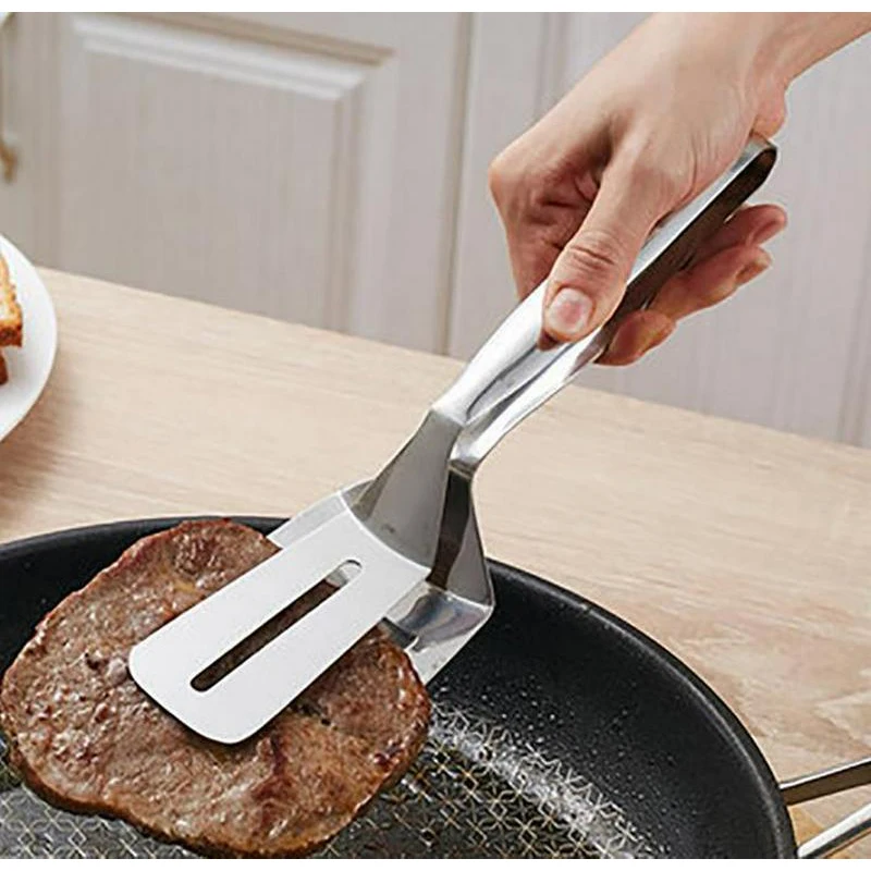 

Stainless Steel Food Tongs Kitchen Cooking Accessories Bread Clip Pastry Clamp BBQ Tools Kitchen Baking Tools