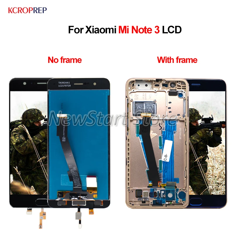 

For Xiaomi Mi Note 3 LCD Display Touch Screen Digitizer Assembly 100% Tested 5.5" For Xiaomi Mi Note3 lcd Replacement Accessory