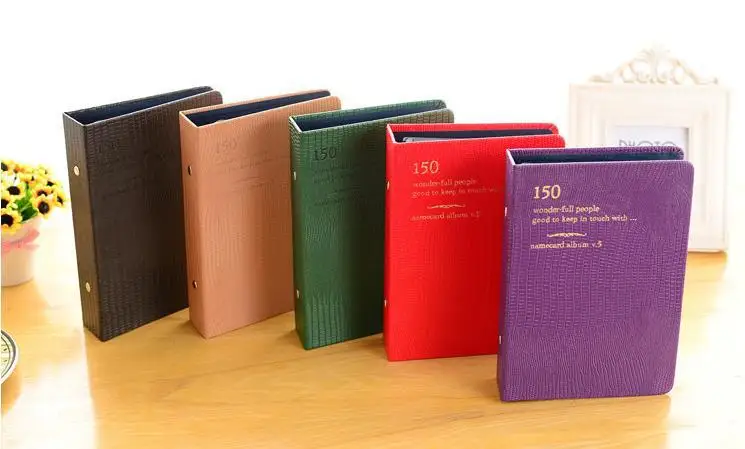 PVC Leather Interleaf Type Holds 150 Pieces fujifilm