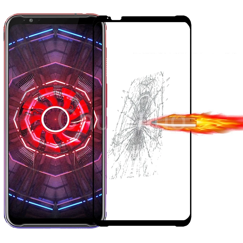 2.5D 9H высококачественное закаленное стекло для ZTE Nubia Red Magic 3 Полное покрытие