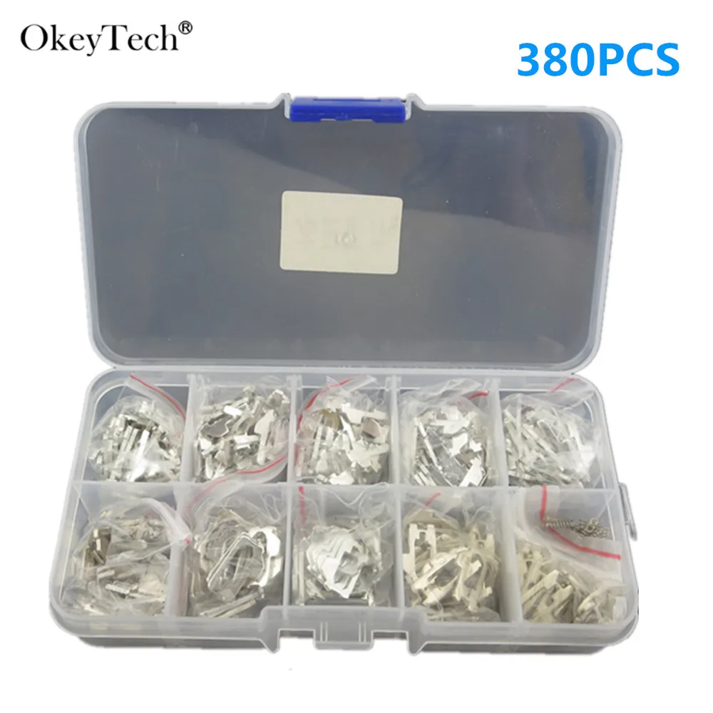 

Okeytech 380PCS/Lot Car Lock Plate For Honda HON66 Lock Reed Lock Repair Accessories Kits NO1-6 Each 50pcs NO1-4 Each 20pcs