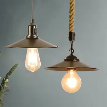 

220V E27 Restaurant Bar Retro Industrial Style Pendant Light Cafe Art Water Bar Lighting