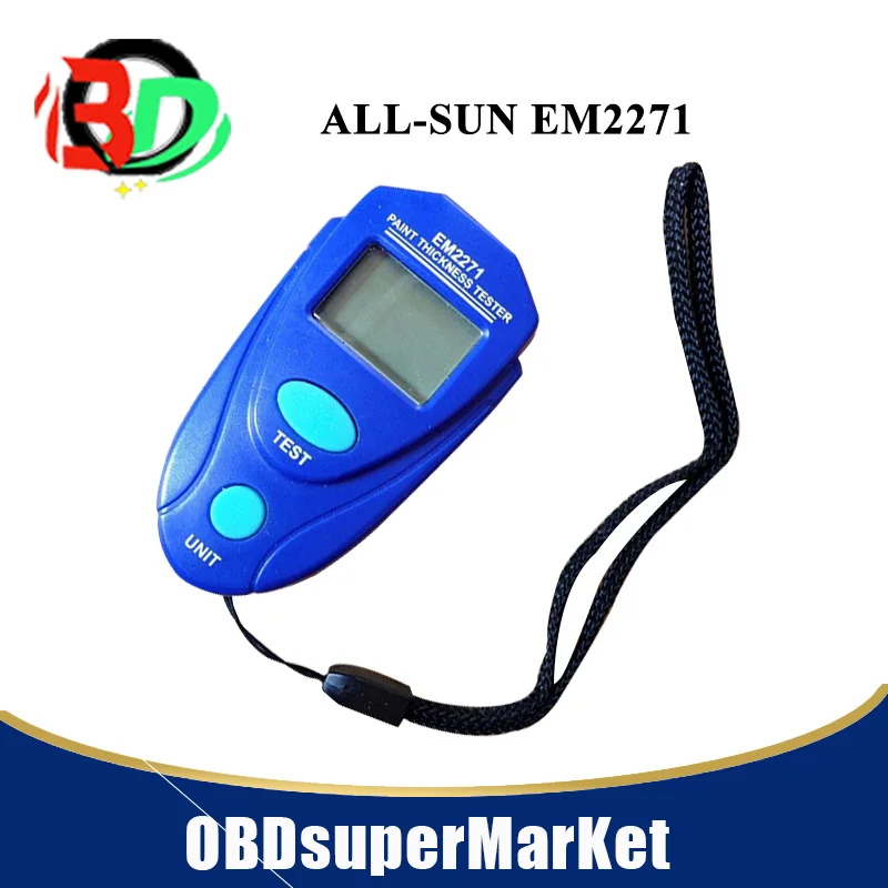 

All-sun EM2271 Digital LCD Coating Thickness Gauge Car Painting Thickness Tester allsun em2271 tool