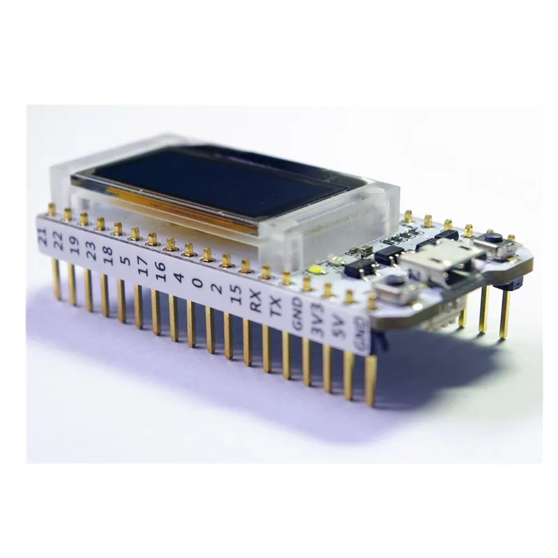 2pcs esp32 0.96" pulgadas OLED Bluetooth WiFi cp2102 módulos 32m 3.3-7v for Arduino 
