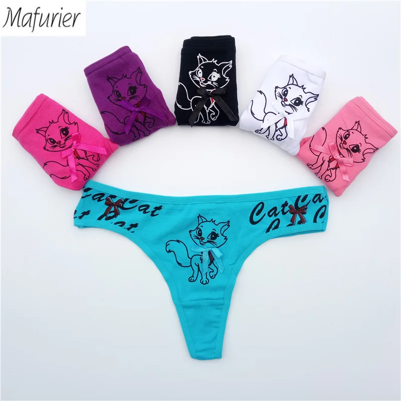 Женские трусики Mafurier бесплатная доставка сексуальные хлопковые стринги модные
