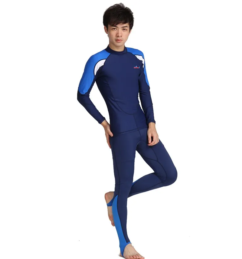 LS-716-1 2 Pieces Diveskin Diving Suit Stinger suits uv protective