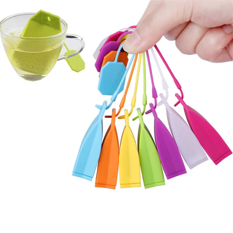 Safe FDA Grade Silicone Tea Infuser Handbag Shape Loose Leaf Black Tea Strainer Herbal Spice Filter Brewing Tools