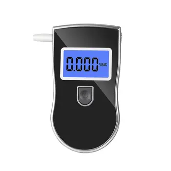 

Alcohol Breathalyser Portable Breath Tester Accurate Digital Display LCD Light Convenient Lightweight Portable Driving Accessory