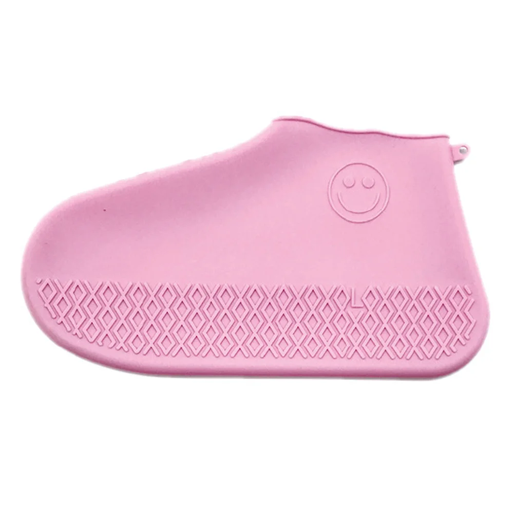 

Men Women Waterproof Non Slip Reusable Foot Wear Protector Accessories Shoe Cover Elastic Practical Thick Sole Silicone 1Pair