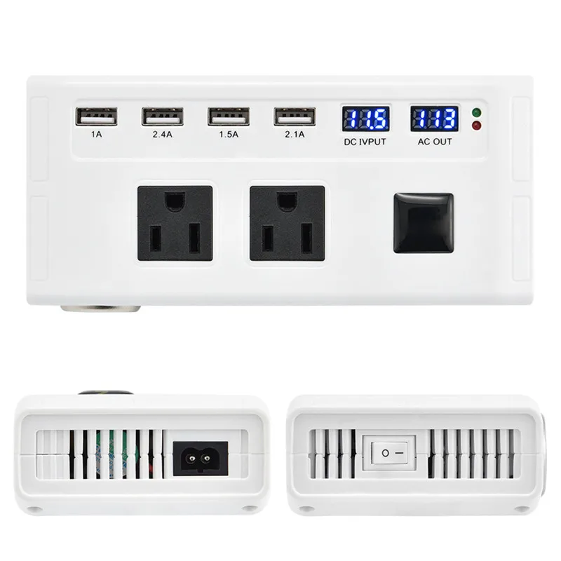400 Вт Чистая синусоида Инвертор DC12V к ac110/220 В 50 Гц усилитель конвертера мощности