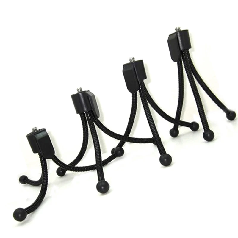 40pcs/lot Mini portable Flexible Table Tripod Mini Tripods Stand For