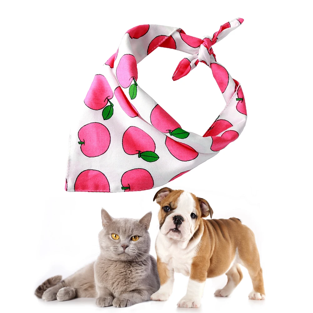 1 шт. Праздничная Удобная Милая дышащая Рождественская шейный платок для собаки треугольная повязка слюнное полотенце