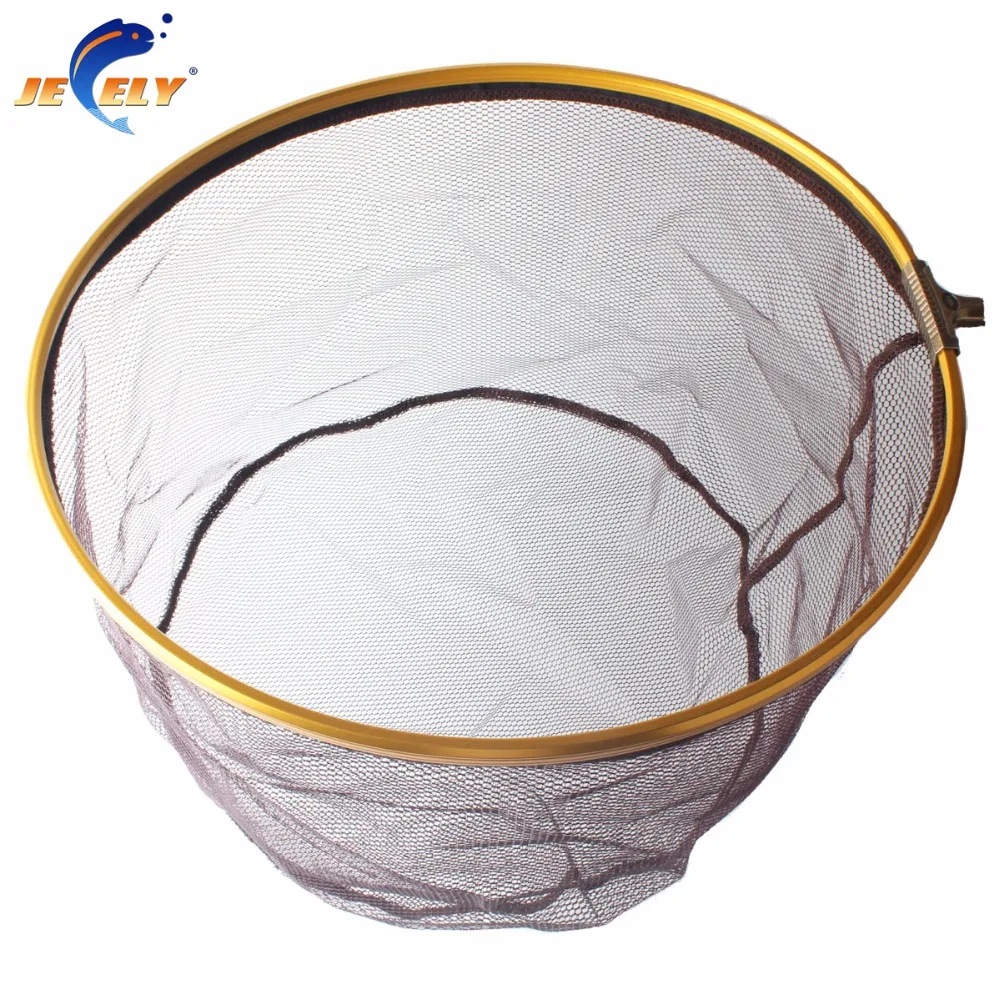 30cm,40cm alumimum alloy circle carp fishing landing mesh headfishing