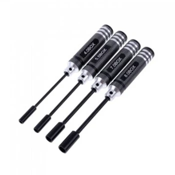 

Metal Hex Key Socket Screw Drivers Wrench for RC Models 4.0mm 5.5mm 7.0mm 8.0mm