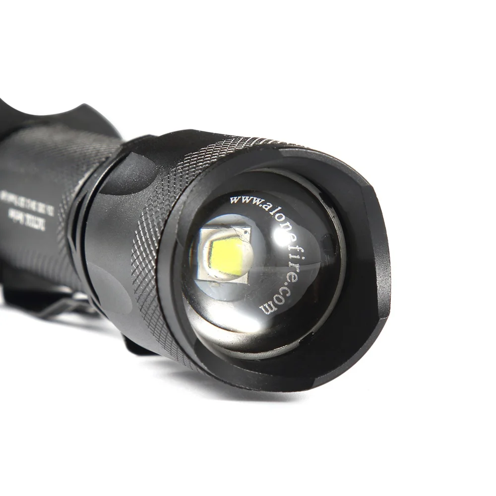 AloneFire TK200 CREE XML L2 светодиодный светильник-вспышка МОЩНЫЙ СВЕТИЛЬНИК-Вспышка водонепроницаемый тактический военный 18650 перезаряжаемый фонарь