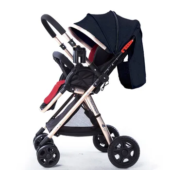 

7.8 Luxury Lightweight Baby Stroller Foldable Baby Carriage Portable Baby Pram Can Bring It To Aircraft