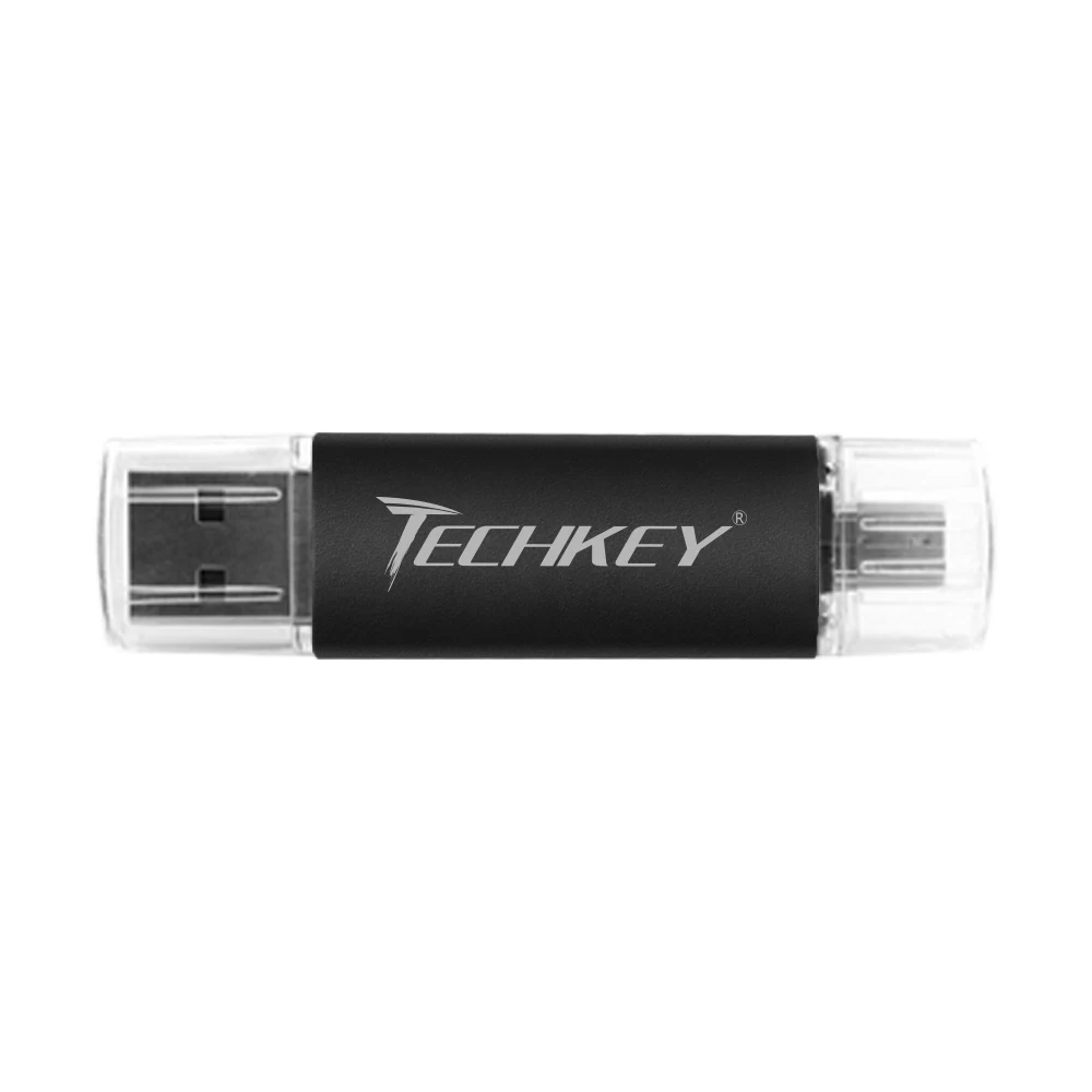 Смартфон, планшет, ПК, USB флеш-накопитель, 64 ГБ, флеш-накопитель, OTG 32 ГБ, 16 ГБ, 8 ГБ, 4 Гб, usb накопитель, карта памяти, usb 2,0, флешка - Цвет: BLACK