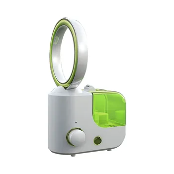 

CARPRIE Portable Fan Bladeless Multifunctional 2-in-1 Bladeless Fan Humidifier Suitable Humidification Cooling Fan US Plug #2