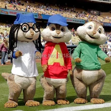 Талисман бурундуки талисмана нарядное платье Пользовательские праздничный карнавальный костюм тема Mascotte карнавальный костюм комплекты