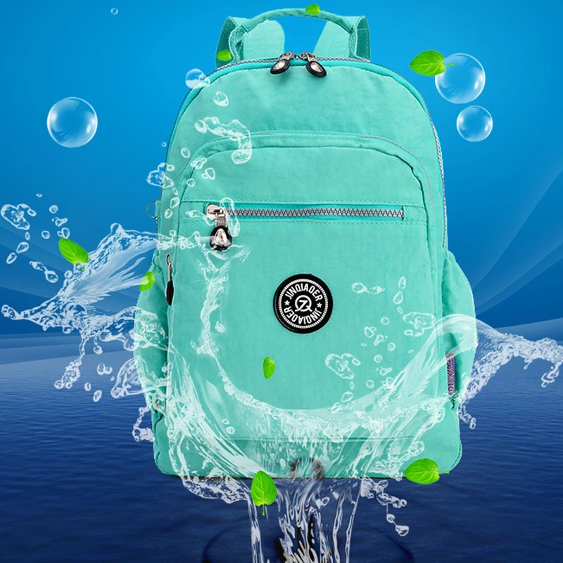 

Multifunctional school backpack Waterproof nylon backpack Multicolor optional women's backpack Bags that can accommodate laptops