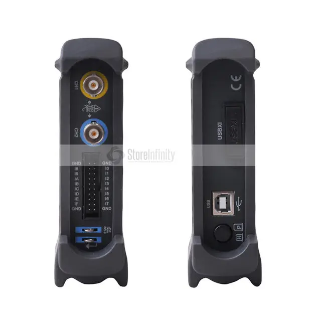 20 MHz Hantek 6022BE oscilloscopio con memoria digitale modello 6022BE basato su pc USB a due canali 48 MSa//s