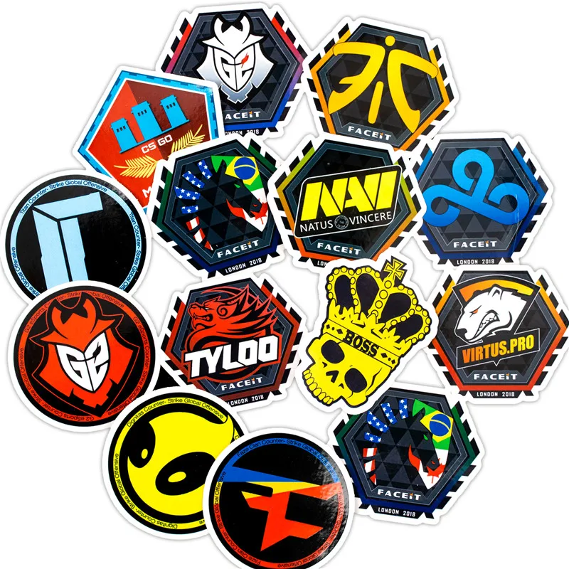 20PCS 2018 New CS GO Game Stickers Children Stickers For Kids Luggage Skateboard Laptop Motorcycle Toy Stickers Sets (3)
